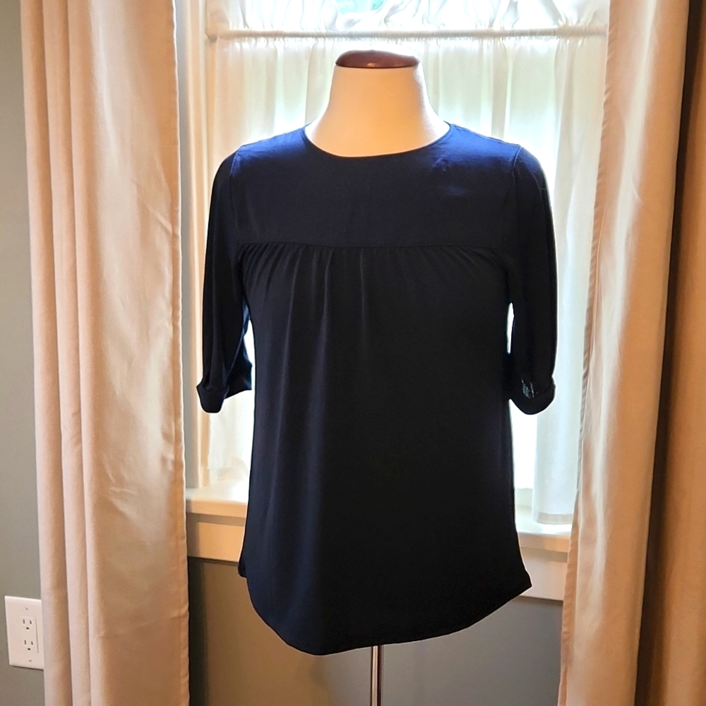 Banana Republic Mixed media top